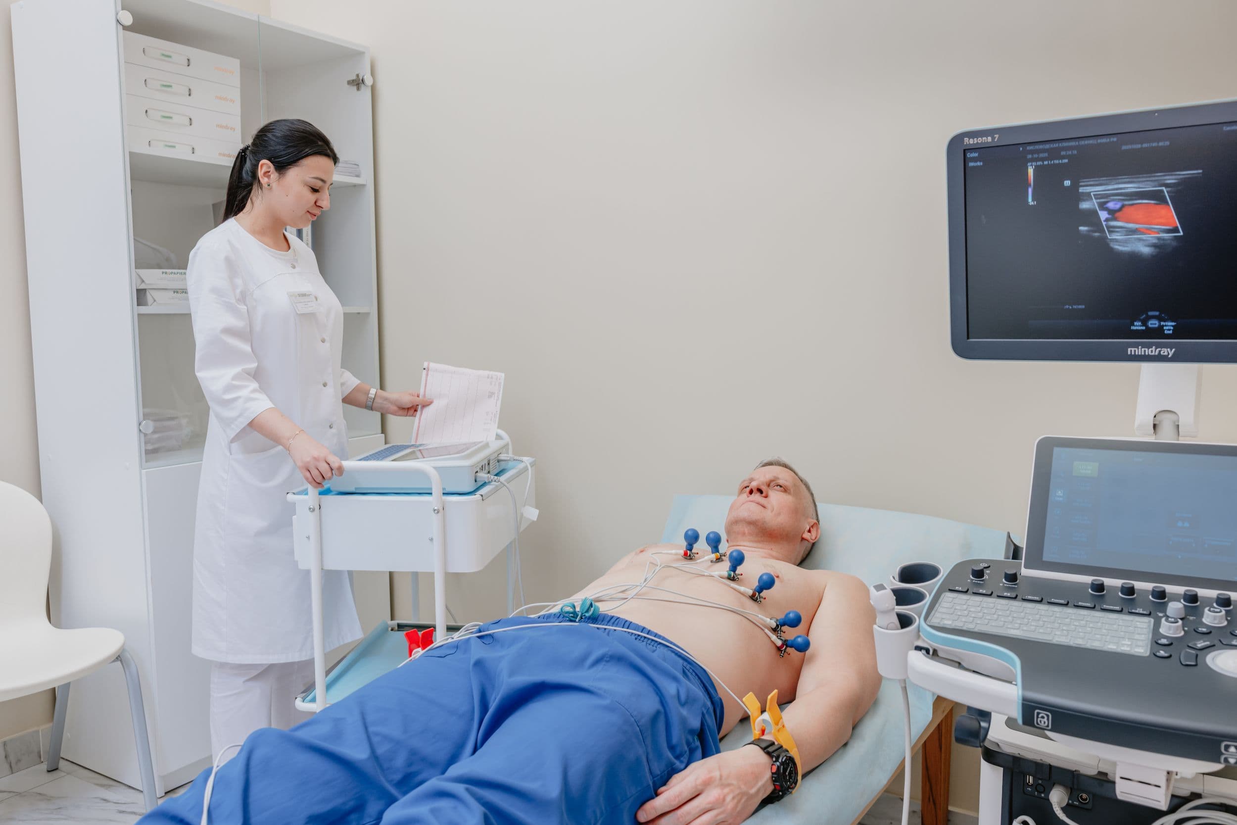 ЭКГ в санатории Орион